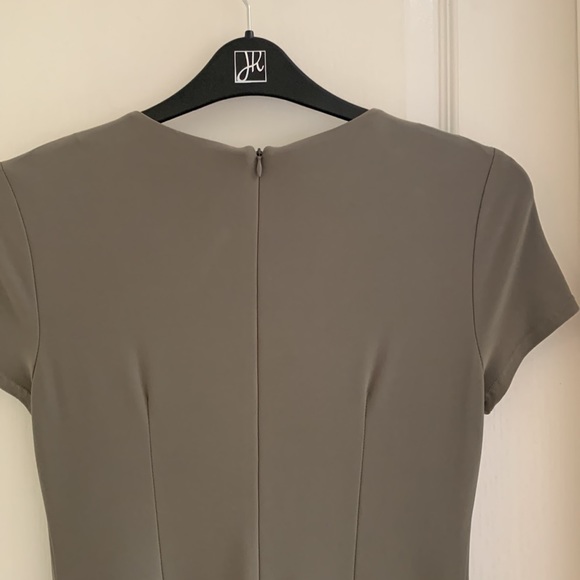 Olive green Joseph Ribkoff dress - Picture 6 of 9